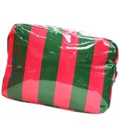 Cosmetic Pouches-1693-GRN/PNK